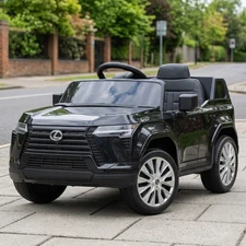 Детский электромобиль M 6301EBLR-2 черный Lexus с мягким сиденьем